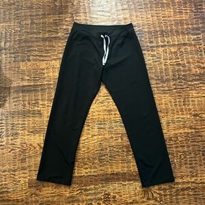 FIGS Black Livingston Scrub Pants